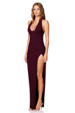 Cinema Halter Gown Black - Nookie