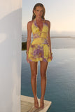 Xylia Halter Mini Dress - Runaway the Label