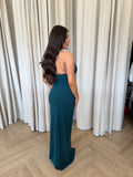Cinema Halter Gown Teal - Nookie