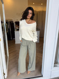 Roan Pleat Front Pant  - Fate & Becker