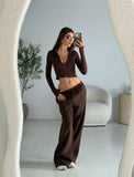 Brooklyn Signature Track Pants - Marttini By Lana