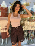 Elara Broderie Shorts - Fate & Becker