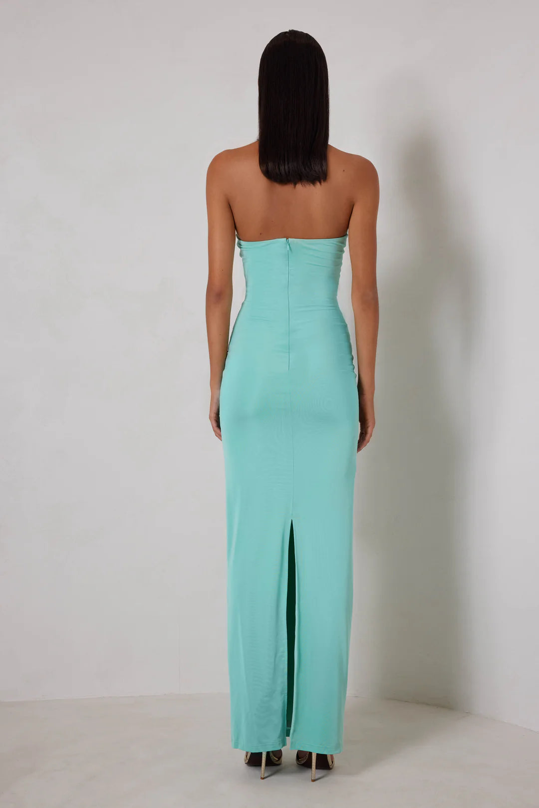 Charlee Dress Turquoise - Elle Zeitoune
