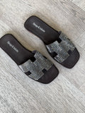 Zayra Choc Suede Shoes - Django & Juliette