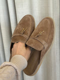 Lizzo Suede Shoes light choc - Django & Juliette