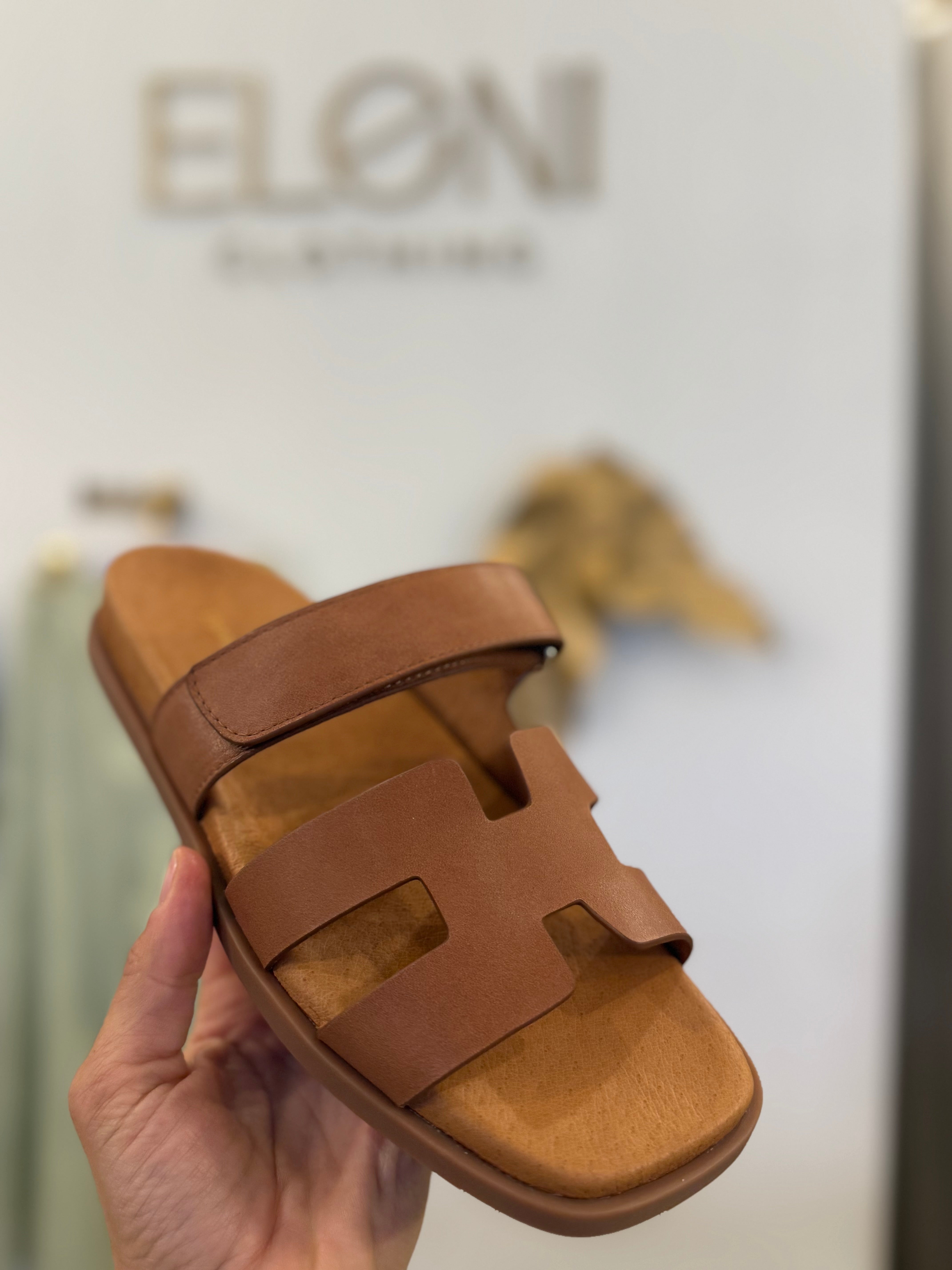 Nodette Tan Leather - Django & Juliette