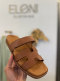 Nodette Tan Leather - Django & Juliette