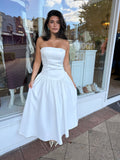 Maggie Dress White - Elle Zeitoune