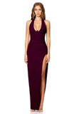 Cinema Halter Gown Black - Nookie