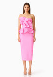 Orelia Pleated Midi Dress - Elliat