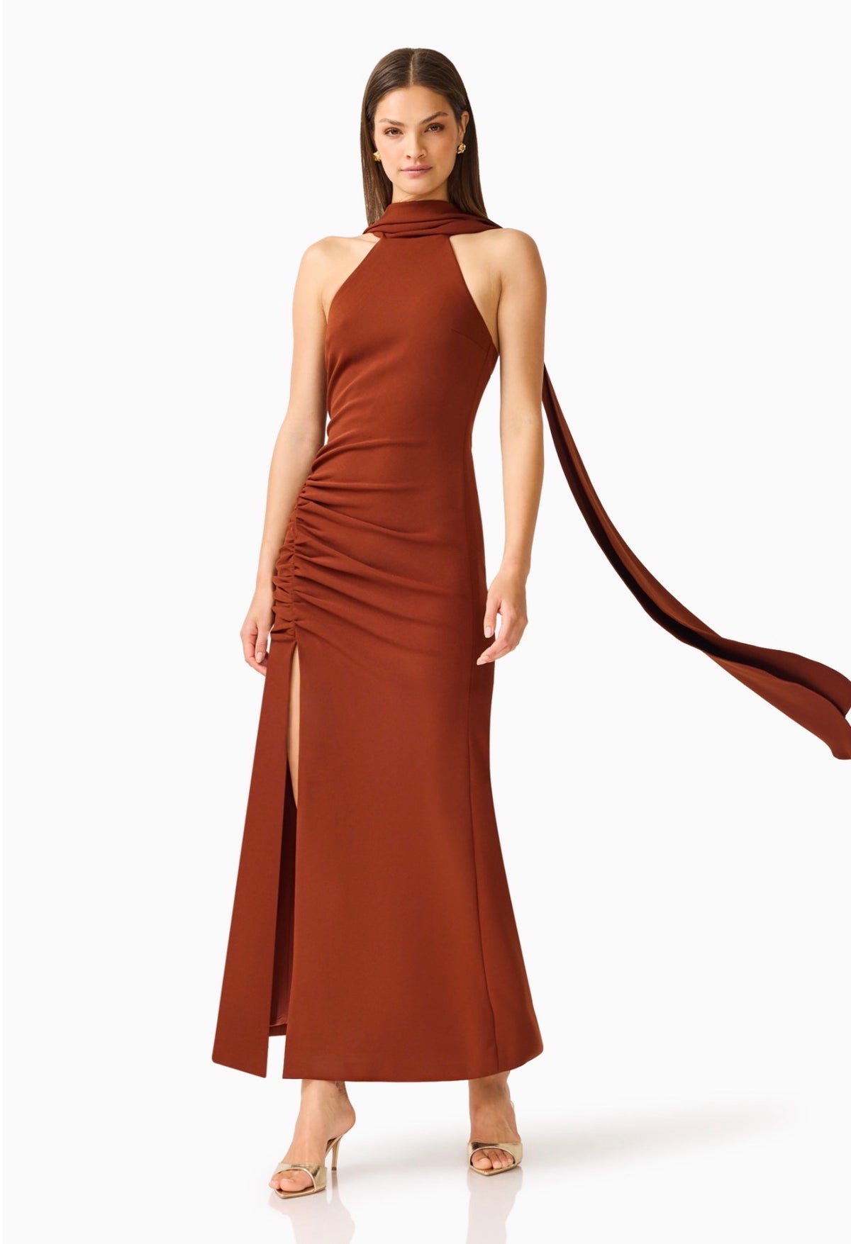 Solae Scarf Maxi Dress - Elliatt