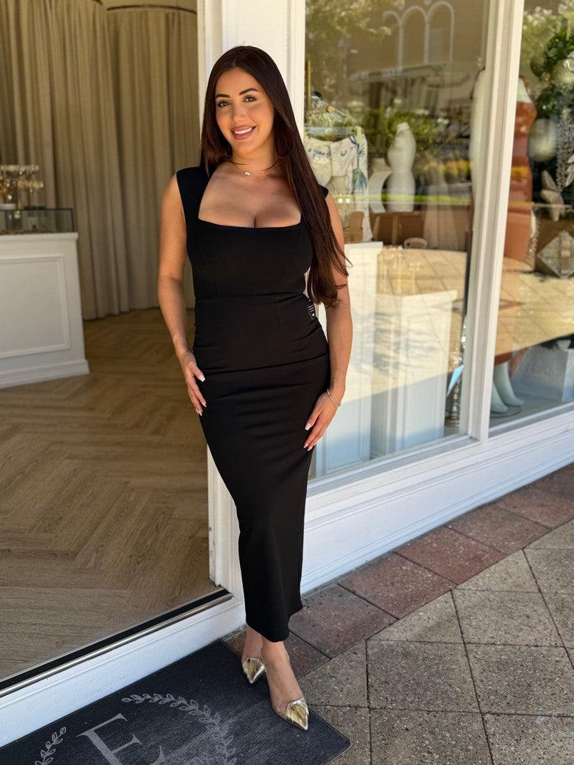 nookie charlize midi dress Buy NOOKIE Charlize Midi Dress - Black At 5% Off