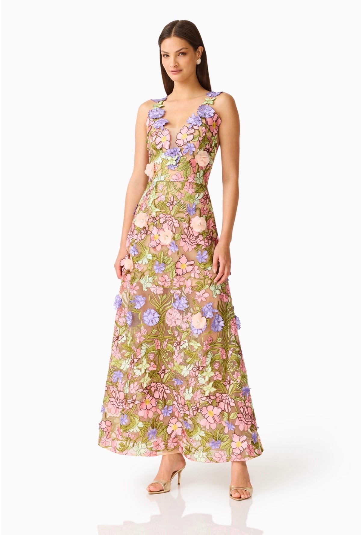 Flora A Line Gown - Elliatt