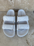 Urmi White Leather Shoes - Django & Juliette