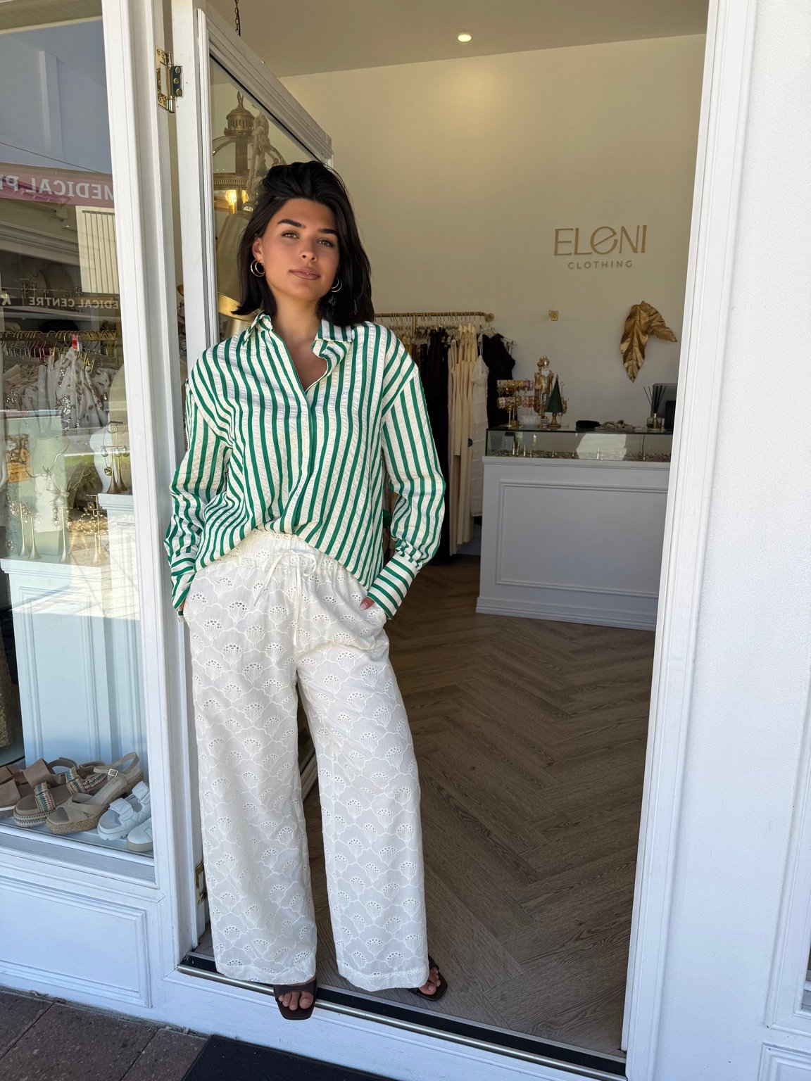 Zimmy Broderie Pant - Sass