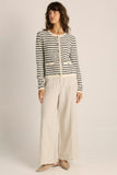 Elle Stripe Knit Cardigan - Fate and Becker