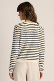 Elle Stripe Knit Cardigan - Fate and Becker