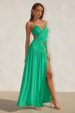 Genia Cross Front Maxi Dress - Runaway the Label