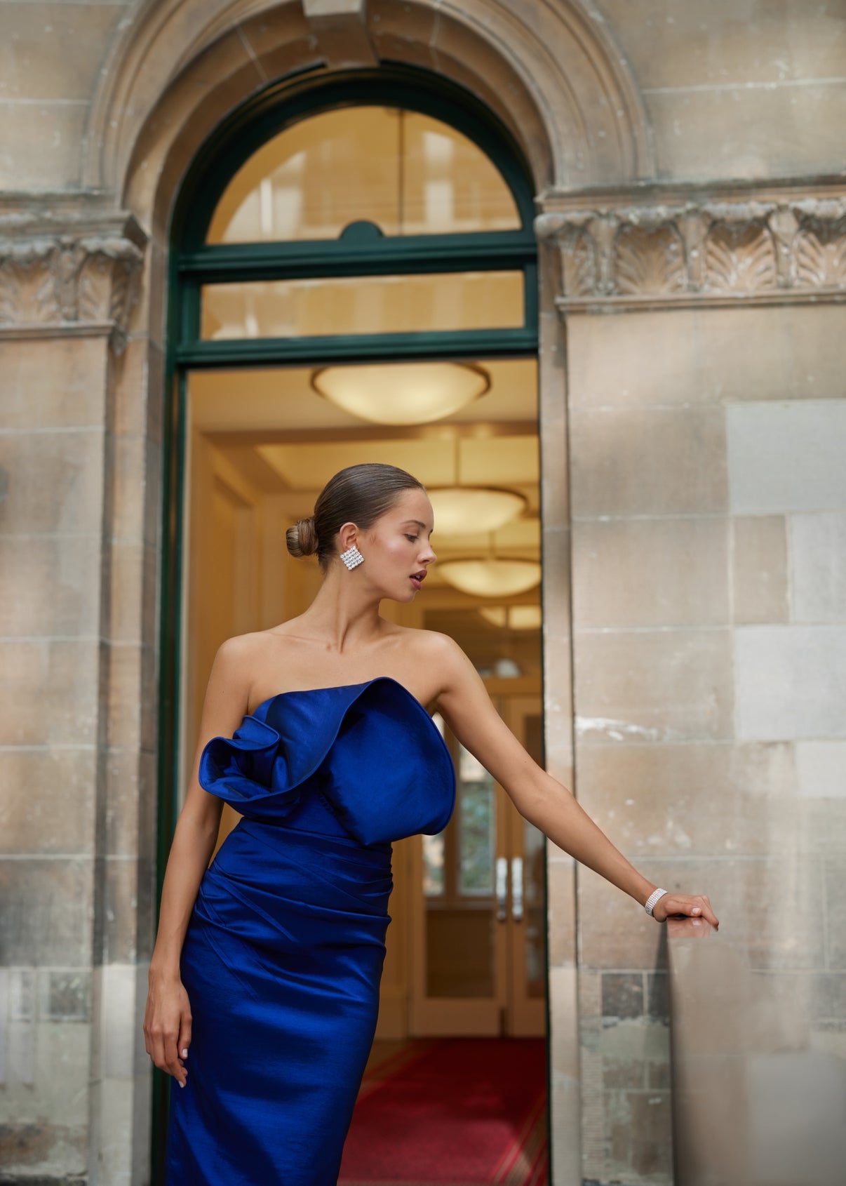 Miles Dress Cobalt - Elle Zeitoune