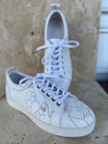 Jonella White Leather Shoes - Django & Juliette
