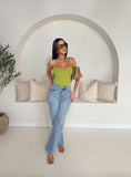 Evie Halter Bodysuit - Marttini By Lana
