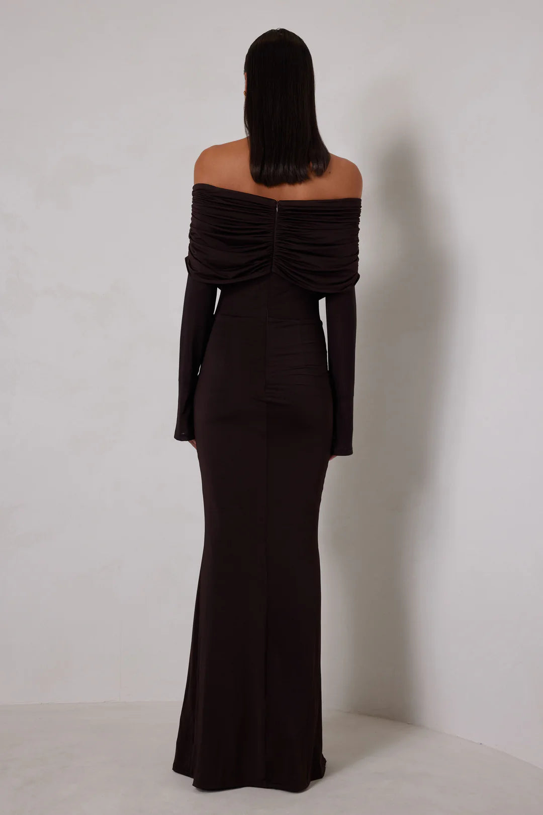 Paige Dress Espresso - Elle Zeitoune