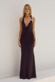 Ellison Maxi Dress Black- Runaway the Label