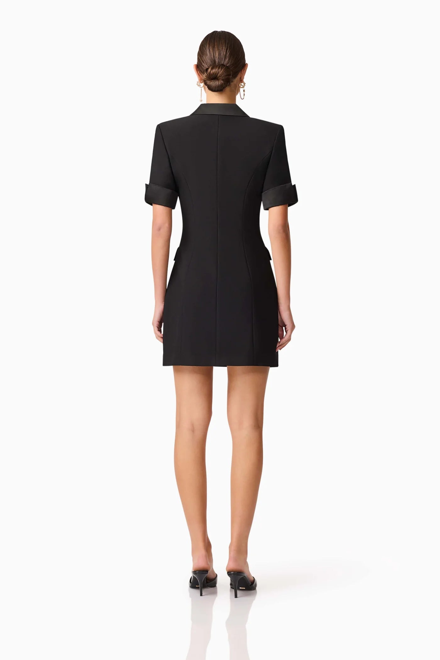 Ruby Short Sleeve Blazer Dress - Elliatt