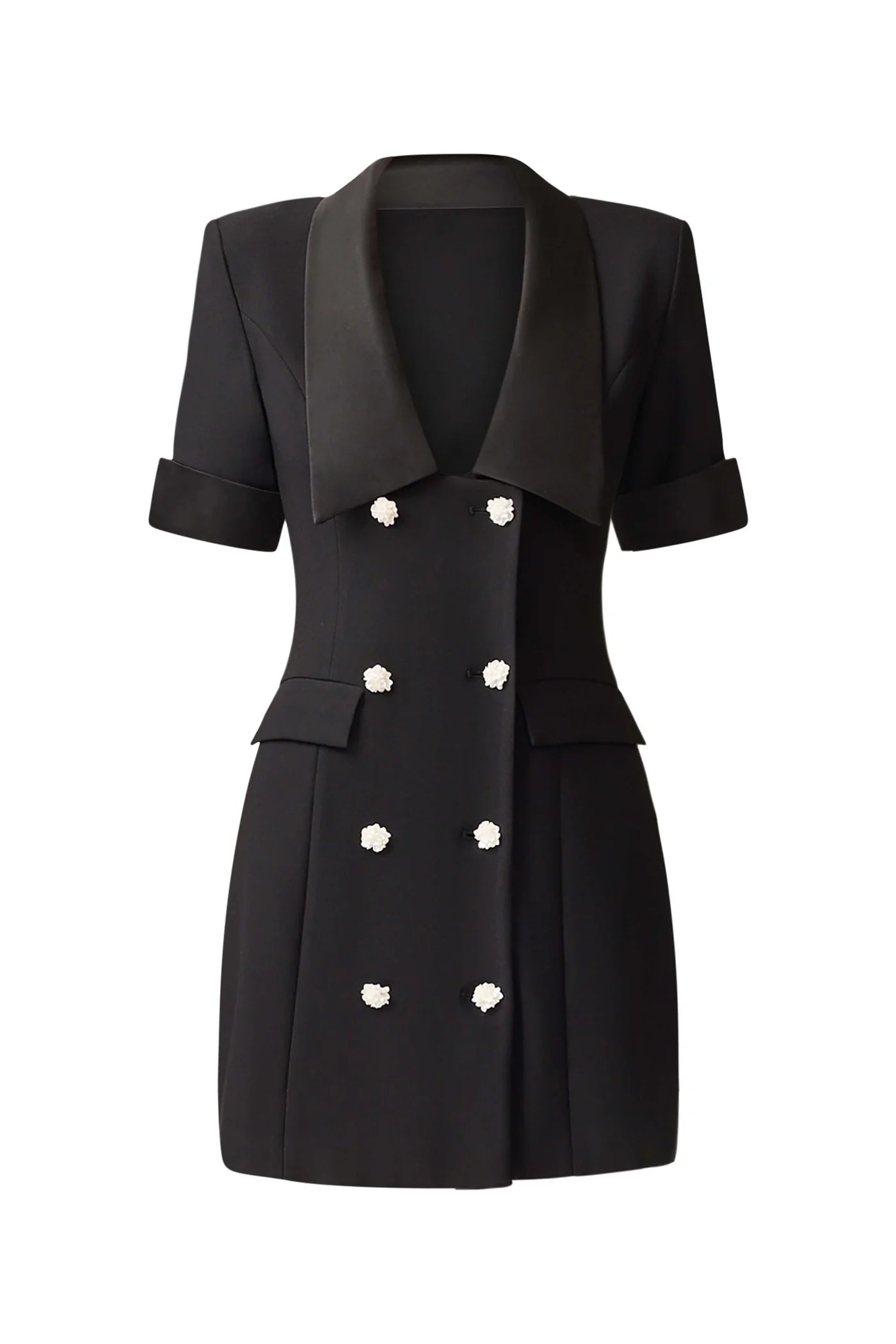 Ruby Short Sleeve Blazer Dress - Elliatt