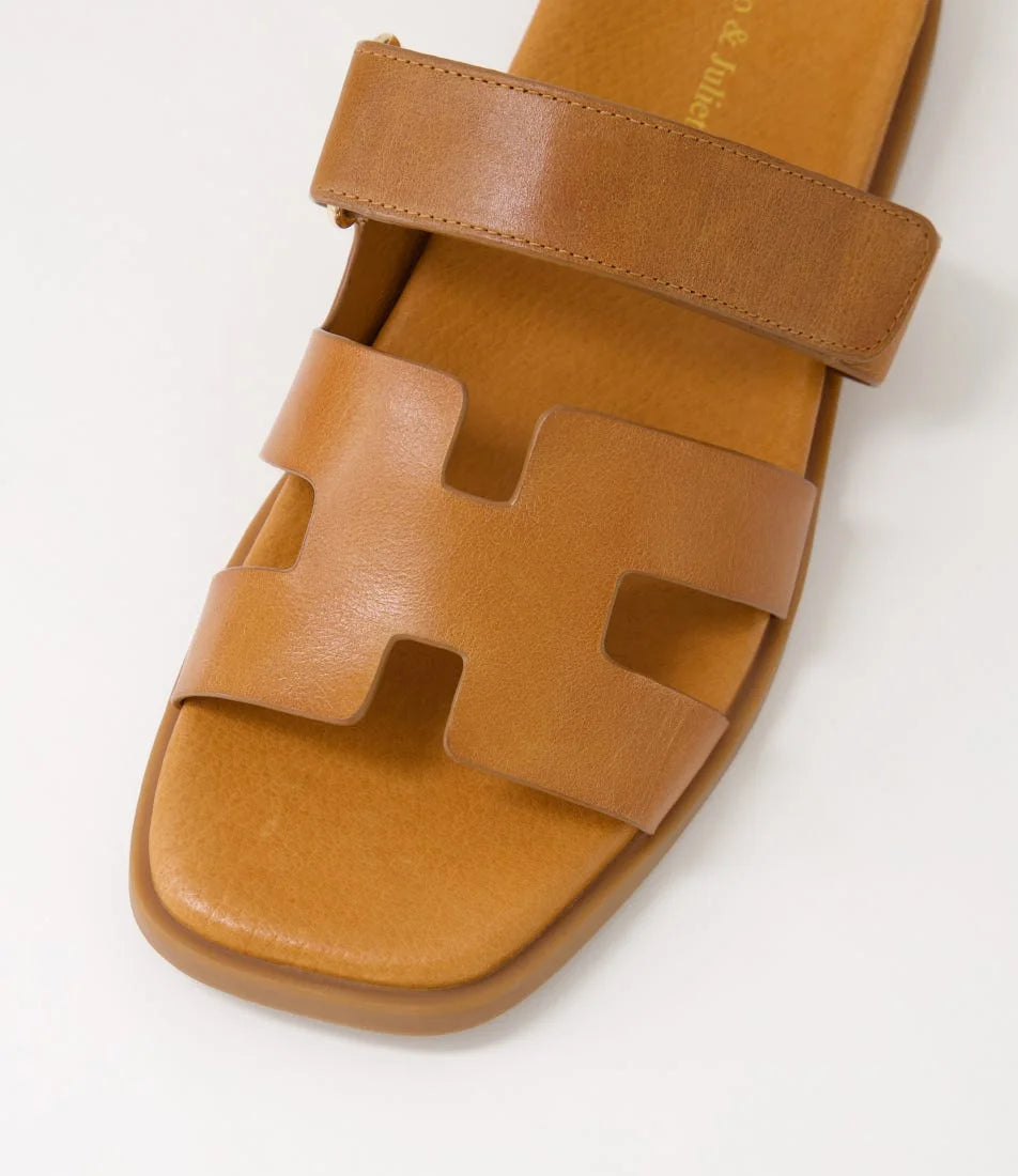 Nodette Tan Leather - Django & Juliette