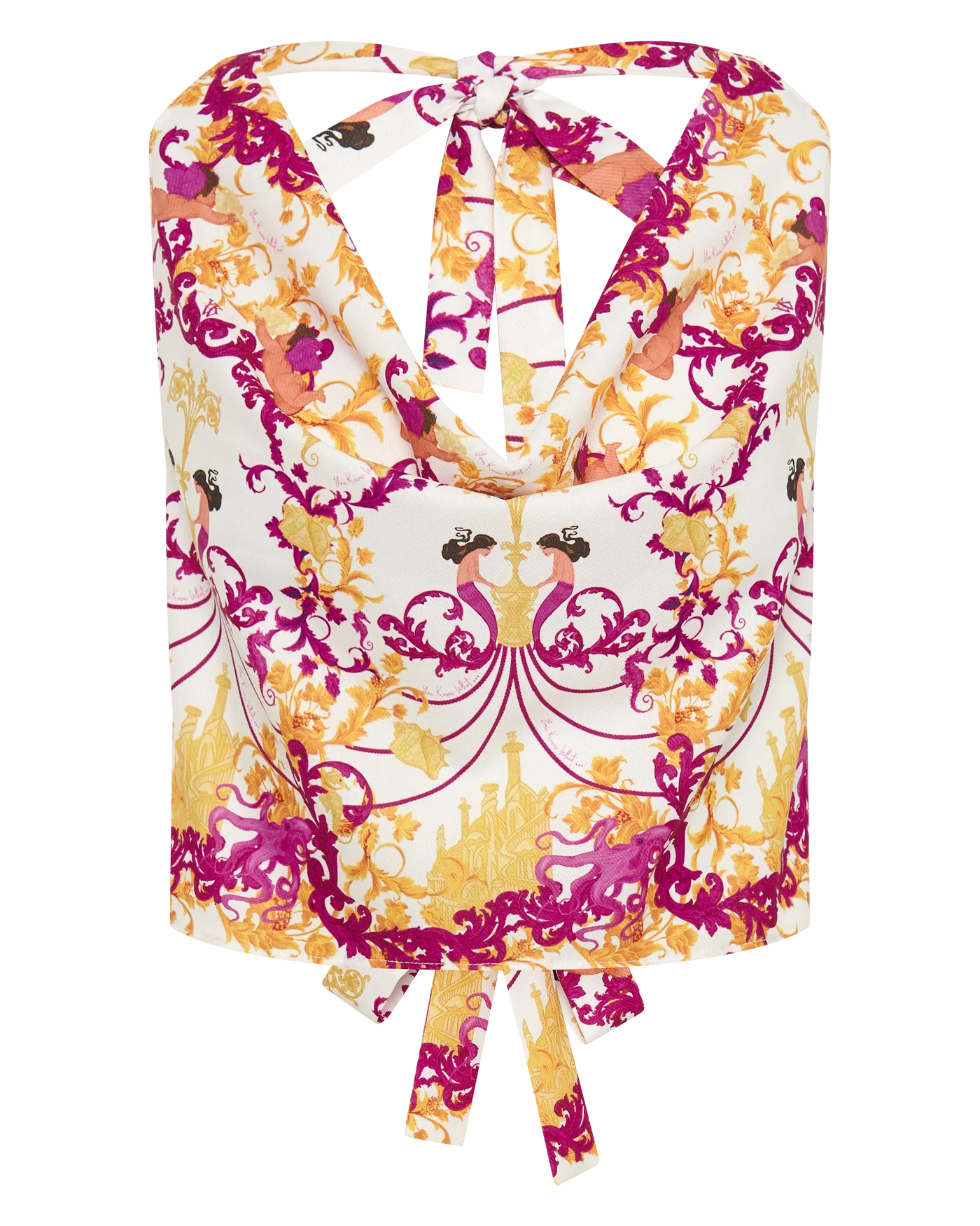 Attina Cowl Neck Top - You Know What?