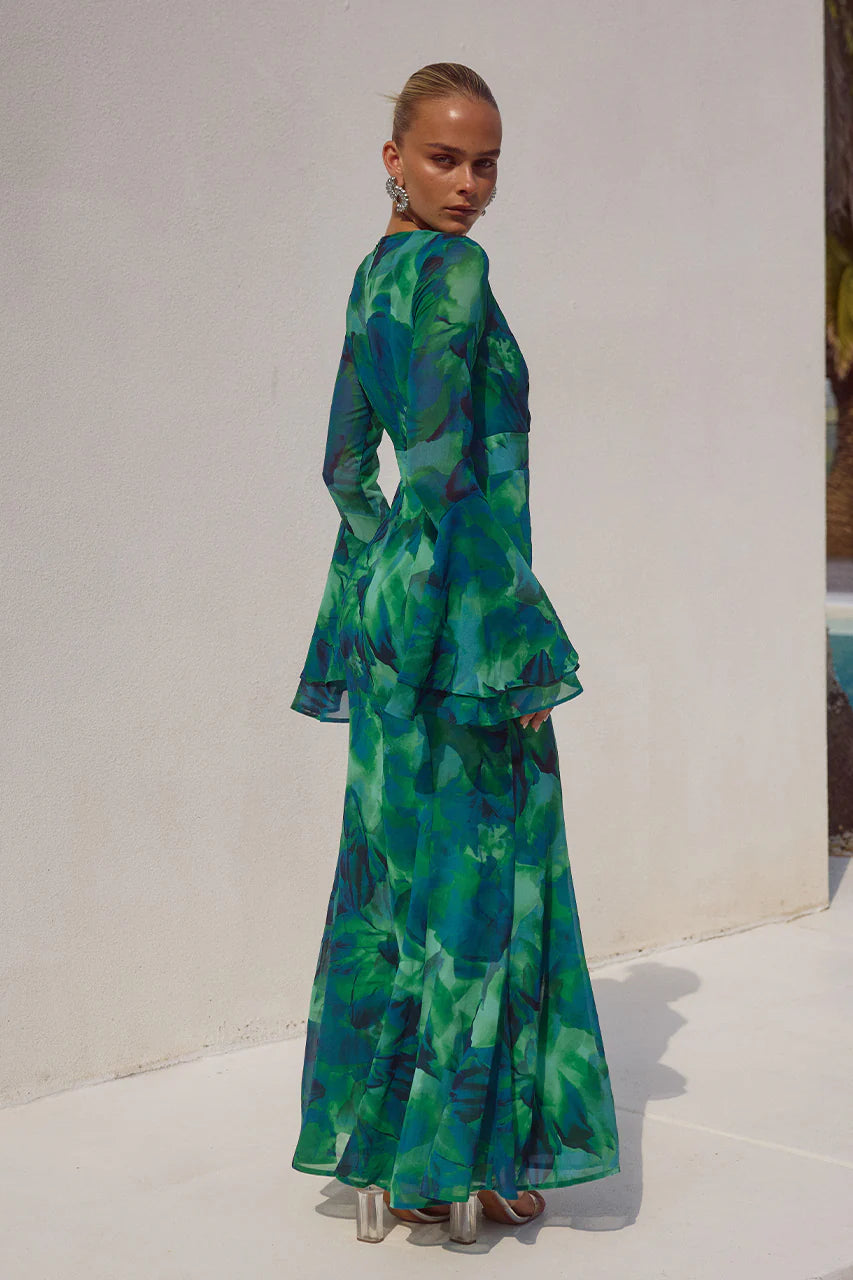 Sari Maxi Dress - Runaway the Label Eleni Clothing Sari Maxi Dress - Runaway the Label Eleni Clothing