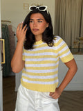 Jules Stripe Tee - Sass