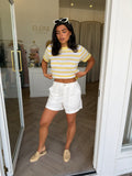 Jules Stripe Tee - Sass