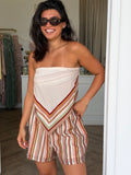 Sandbar Stripe Scarf - Fate & Becker