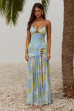 Kiki High Split Maxi Dress - Runaway