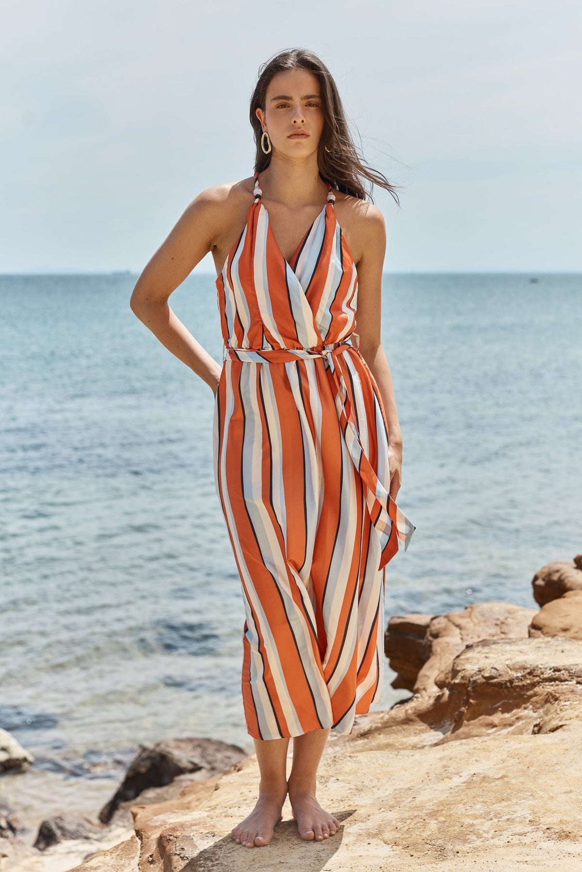 Carlene Twisted Maxi Dress - Sass