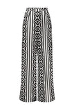 Milani Relaxed Satin Pants Alara Black - Runaway The Label