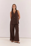Nevra Side Panel Vest - Sass