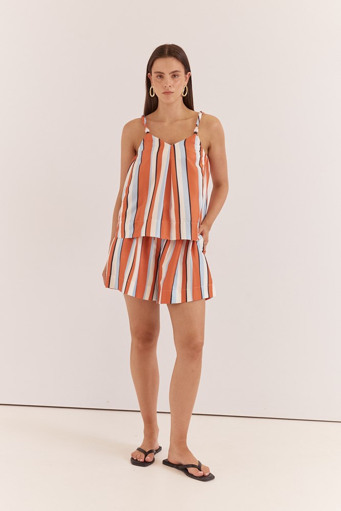Fran Stripe Tank - Sass