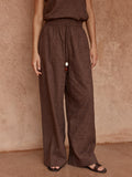 Bellie Embroidered Pants - Sass