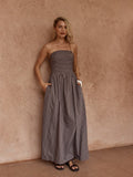 Everley Strapless Dress - Sass