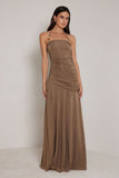 Cole Dress Bronze - Elle Zeitoune