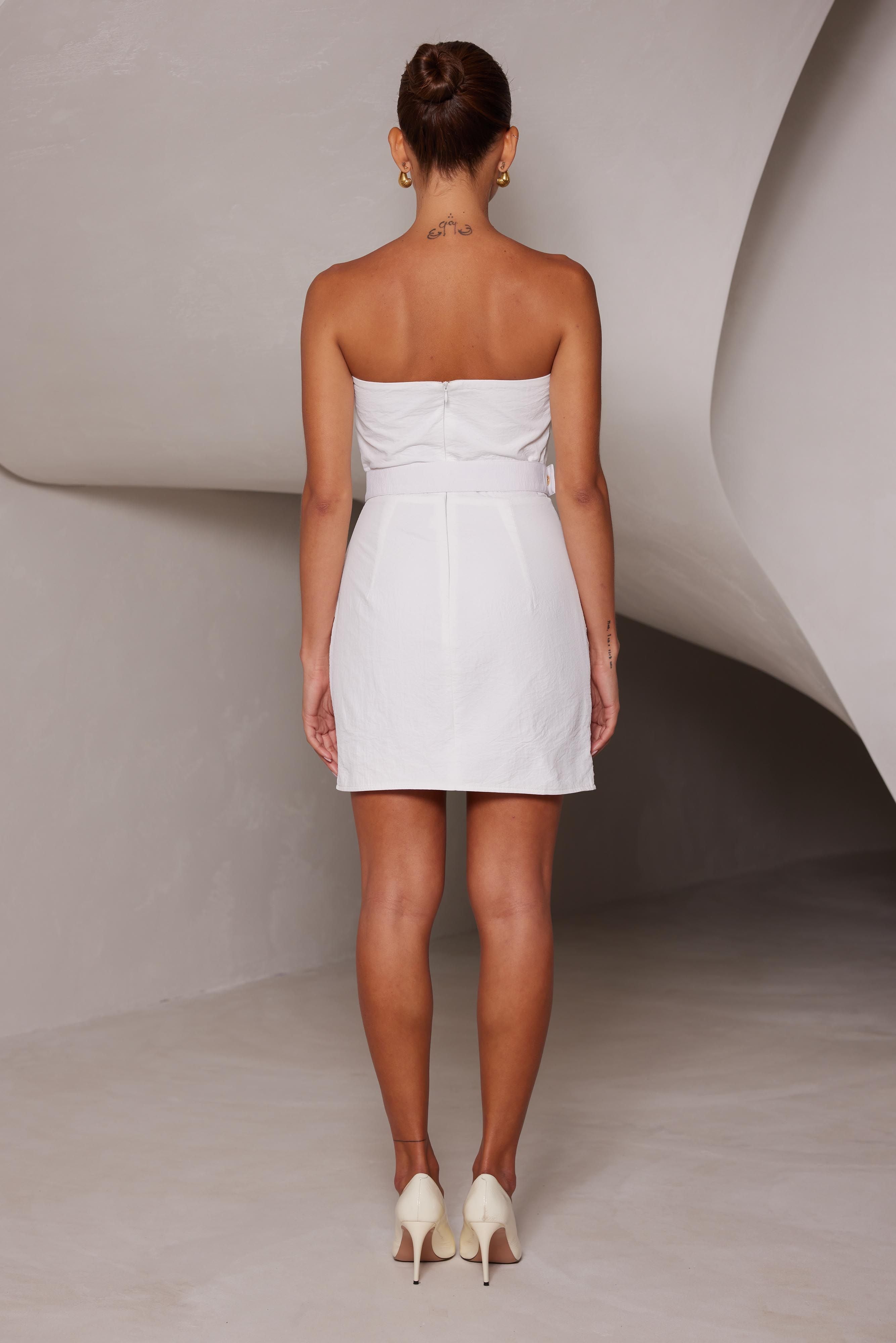 Gracie Dress White - Elle Zeitoune