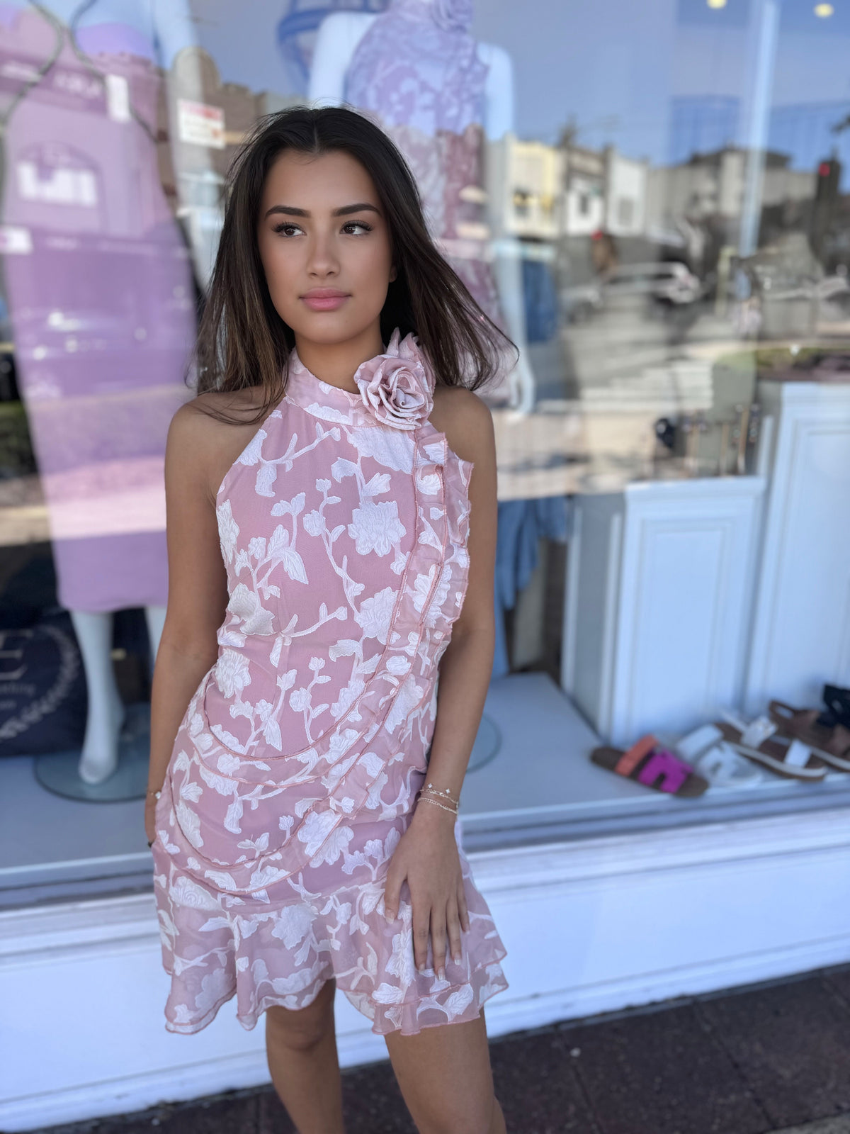 Killian Dress Rose Pink - Elle Zeitoune